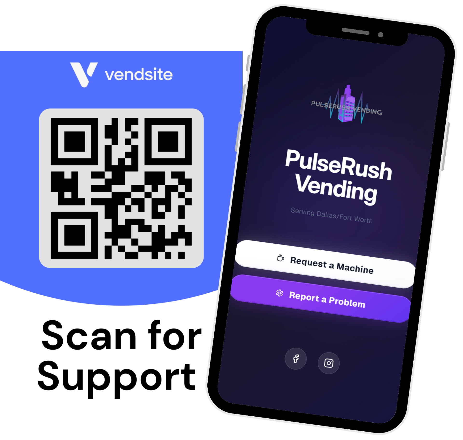 VendSite Launch Your Vending Website in Minutes